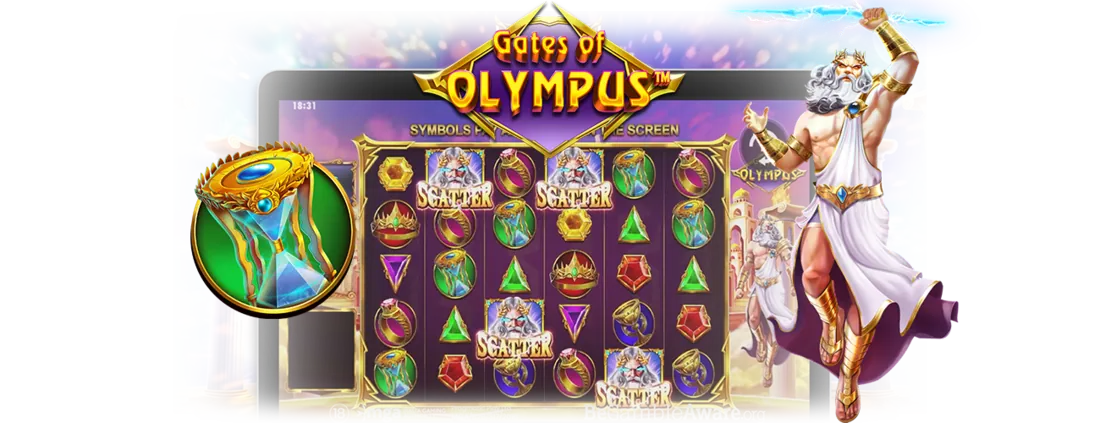 Gates of Olympus 6x5 panjara va klaster mexanikasi